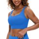 thumbnail image 1 of Sostén Deportivo CRZ YOGA Butterluxe con Relleno y Escote Redondo Azul XL, 1 of 4
