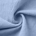 thumbnail image 4 of Craaazy Women's Summer Solid Color Short Sleeve Topss, V Neck Ruffle Trim Casual Shirt, Loose Fit Comfy Blouse for Everyday Outfits Gifts, 4 of 6