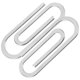 thumbnail image 4 of 2 uds., Clips para billetes de acero inoxidable para hombres y mujeres, Clips para billetera de dinero, Clip de papel con forma de carpeta de dinero, soporte de crédito, 4 of 8