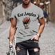thumbnail image 1 of Tops para hombre, blusas y camisas de manga corta con cuello redondo para hombre, jersey informal con cuello redondo estampado para hombre, pantalones cortos deportivos para fitness, blusa de poliéste, 1 of 5