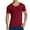 Red, variant on Kovlvoll Mens Athletic Shirts V Neck Short Sleeve T-Shirt Summer Lightweight Comfy Seamless Tight Outdoor Workout Tops