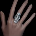 thumbnail image 3 of K-KED Women Delicate Jewelry Fashion Cubic Zircon 925 Silver Filled Wedding Ring Sz 6-10-9, 3 of 6