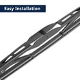 thumbnail image 6 of Black Rear Windshield Wiper Blade Arm Set for Kia Sportage 10-15 13 Inch 330mm, 6 of 8