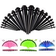 thumbnail image 4 of Flmtop 36Pcs Unisexe Acrylique Cône Pointe Oreille Plug Expander Corps Piercing Bijoux Décor, 4 of 10