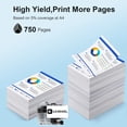 thumbnail image 3 of LC404XL LC404 MFC-J1205DW Ink Cartridges for Brother Printer 404XL LC 404 2-Pack High Yields for MFCJ1205W MFC J1205W XL MFC-J1215W (2 x Black), 3 of 7