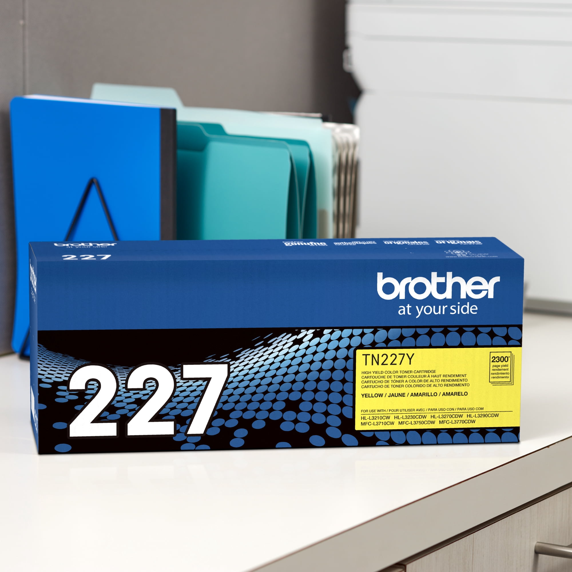Brother Genuine Laser Printer TN-227C High Yield Cyan Toner