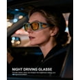 thumbnail image 6 of KALIYADI Fit-Over Night-Vision-Glasses for Women: Striped Anti Glare Night Driving Glasses for Men High Definition Lens, 6 of 7