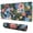 Pioneer Flower Floral-2, variant on Long Mouse Pads for Desk,Pioneer Flower Floral Print Pattern Desk Mats on Top Of Desks, Desk Mouse Pad Extra Large with 3mm Non-Slip Base and Stitched Edge for Gaming,Office,Work,Home 31.5"x11.8"