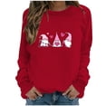 thumbnail image 1 of Pompotops Chemises d'Été pour Femmes à Col Rond à Manches Longues, 1 of 4