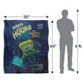 thumbnail image 5 of Spongebob Blanket, 50'x60' Beware The Hooks Silky Touch Super Soft Throw Blanket, 5 of 6