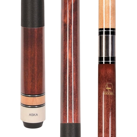ASKA L2 Billiard Pool Cue, Hard Rock Canadian Maple, Choice of Colors/Weights
