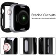 thumbnail image 3 of [2 Pack] L K Case for Apple Watch 40mm Series 4/5 Built-in Tempered Glass Screen Protector, All-Around Ultra-Thin, 3 of 5
