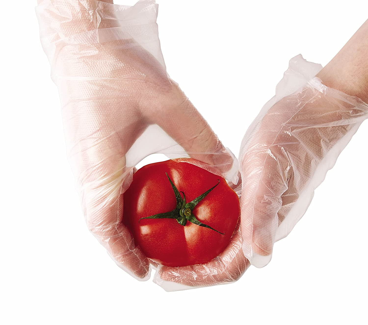 Medline Clear Touch Food Prep Poly Gloves, Latex and Powder Free, One Size Fits Most, (2000 Count), Model:CLE2000HDPE