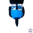 thumbnail image 3 of Barkertime Sea Buddies on Aqua Blue Waterproof Premium Dog Diaper - Made in USA, 3 of 6