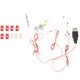 thumbnail image 1 of 9 Uds bloque de construcción + tira de luz USB bloque de construcción accesorio de montaje de coche apto para LeGao:10265, 1 of 8
