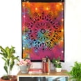 thumbnail image 2 of GypsieBlu Indian Wall Hanging Poster Tapestry Boho Mandala Tapestries Wall Decor Bohemian Hippie Cotton Poster 45x30 Inch Online, 2 of 4