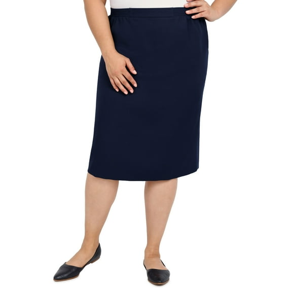 Alfred Dunner Womens Plus-Size Classic Fit Skirt