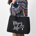 thumbnail image 2 of Bolsa kifasyo Momlife de lona 39x18x28 cm, 2 of 5