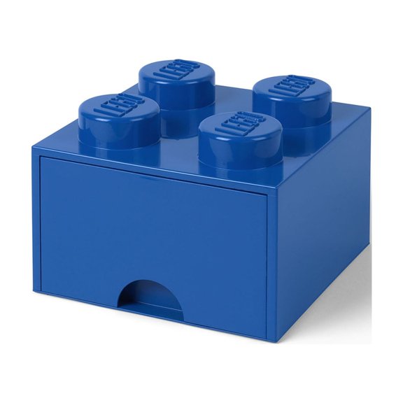 LEGO Storage Brick Drawer 4, Bright Blue