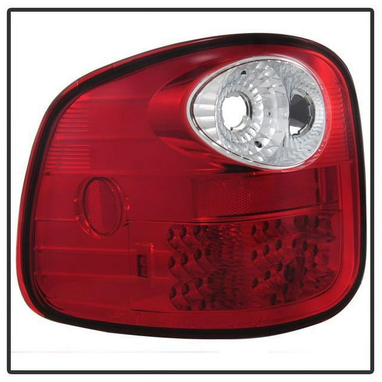 Spyder Auto 5076403 LEDテールランプ赤/クリア-