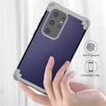 thumbnail image 3 of JTCASES for Samsung Galaxy S21 Ultra Case, Drop Resistant Corners, Wireless Charging, Heavy Duty Shockproof Hybrid Hard PC Bumper, Camera Protection, Skin-feel Anti-scratch Tough Cover, Darkblue, 3 of 7