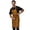 Ginger-1 Pack, variant on Canvas Cooking Apron Rust Red 1 Pack Waterproof Professional Unisex Use