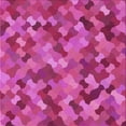 thumbnail image 1 of Ahgly Company Machine Washable Indoor Square Transitional Crimson Purple Area Rugs, 5' Square, 1 of 7