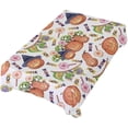 thumbnail image 5 of 60"x60" Halloween Pumpkin Tablecloth, Waterproof Washable Polyester Square Table Cover, Durable Tablecloth for Kitchen Dining Table Party Decor, 5 of 7