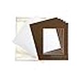 thumbnail image 3 of The Display Guys 16x20 Pack of 25 Brown Picture Photo Matting Mat Boards + Backing Boards + Clear Plastic Bags Complete Set, 3 of 4