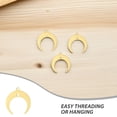 thumbnail image 3 of Moluckfu 30Ud Lunar Dorado Para Conexión De Pulseras Y Collares Con Celestial Único, 3 of 8