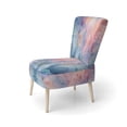 thumbnail image 3 of Designart "Colorful Fluid Ombre" Upholstered Modern & Contemporary Accent Chair and Abstract Arm Chair - Multiple Color & Pattern, 3 of 7