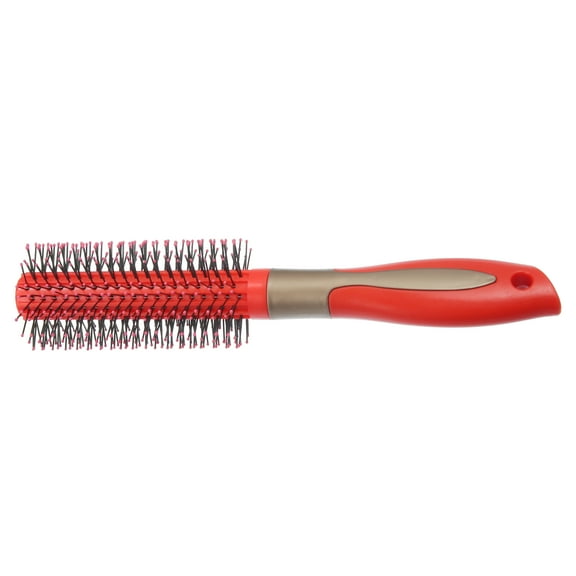 Unique Bargains Hair Brush Detangling Brush for Women and Men Hair Brush for Straight Curly Red Plastic