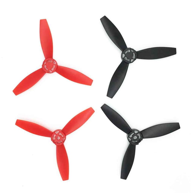 Quadcopter hélice rotores de hoja de plástico paleta para Parrot Bebop 2 Drone 4 unids / set Vogacara HM2076-02B