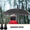 thumbnail image 3 of MOVTOTOP HOMEMAXS 2 Pcs Embouts de Parasol Pièce de Rechange pour Kit de Réparation Extérieure Couleur Noire, 3 of 7