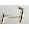 thumbnail image 3 of Kingston Brass KS8106DKL Concord Wall Mount Pot Filler Kitchen Faucet, Polished Nickel, 3 of 5