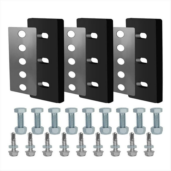 Rollbacks & More Snow Blower Impeller Modification Kit - 3/8Inch 3-Blade Universal, for Modifies 2-Stage Machine