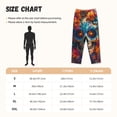 thumbnail image 3 of Sikiie Colorful Floral Skull A Women’s Lounge Pants, Lounge Pants Sleep Bottoms, Lounge for Women, Womens Pajama Pants -Small, 3 of 6