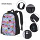 thumbnail image 3 of Fotbe Bees And Daisies Striped Set Escolar 3 en 1 para Niños - Mochila Duradera con Lonchera Aislante y Estuche para Lápices - Mochila Escolar para Niños y Niñas, 3 of 7