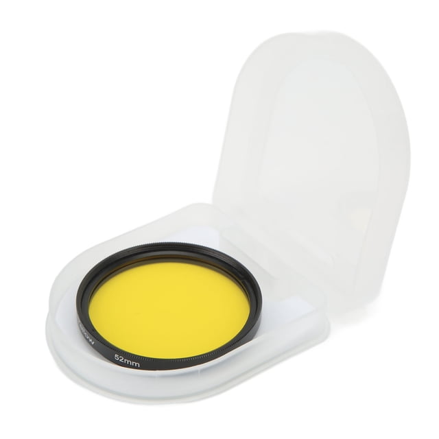 52mm Lens Filter Optical Glass Camera Lens Filter High Definition for Digital Cameras Series