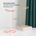 thumbnail image 2 of Soporte para auriculares de metal ANGGREK Rosa 11x22 cm, 2 of 8