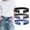 4-black+gray+deep Blue, variant on 3 count No Buckle Elastic Stretch Belts for Men and Women, Comfortable Invisible Belts for Jeans Pants
