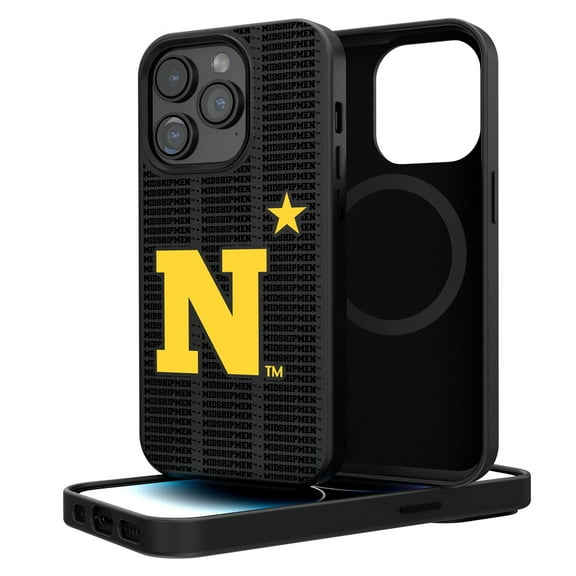 Navy Midshipmen Primary Logo iPhone Magnetic Bump Case