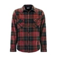 thumbnail image 1 of Men's Quilted Plaid Winter Jacket | Heat Holders | Long Sleeve Plaid Shirt | Checkered Pattern, 1 of 2