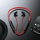 thumbnail image 5 of Auriculares Bluetooth 5,1 con banda para el cuello, auriculares inalámbricos flexibles con micrófono, Auriculares deportivos para , auriculares - Sunnimix auriculares bluetooth, 5 of 8