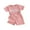 Pink, variant on EYIIYE Kids Brother Sister Summer Matching Outfits Toddler Baby Boys Girls 1-5Y Short Sleeve Shirt Round Neck T-Shirt Letter Embroidery Tops with Solid Shorts 2 Pcs Casual Daily Outfit
