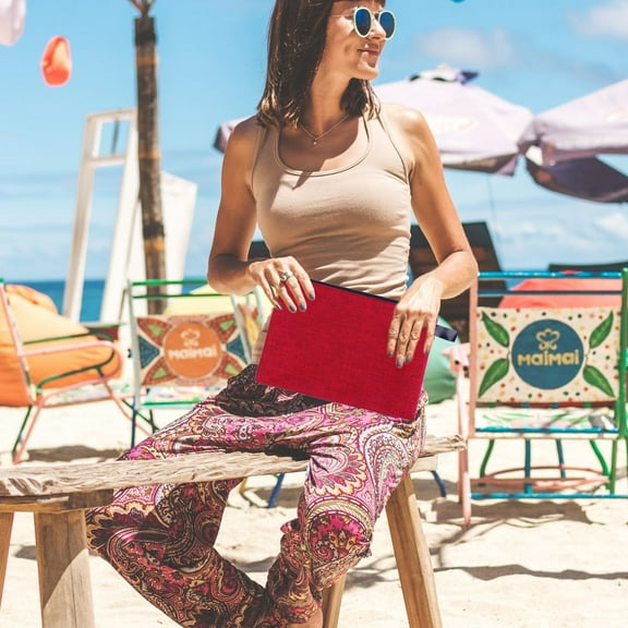 SOPOTUTU Document Holder Bag Waterproof Zipper File Bags Travel Friendly 10Pcs