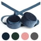 thumbnail image 1 of Caja redonda para anillos, soporte para collares, organizador de decoración, propuesta de aniversario, portador de joyas, decoración, Ropa, zapatos y accesorios Miscelánea Caja Colgante Azul, 1 of 6