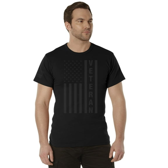 Rothco Veteran Black Flag T-Shirt 27930 - S