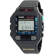 Casio Unisex Remote Control Stopwatch Wristwatch, Black & Silver