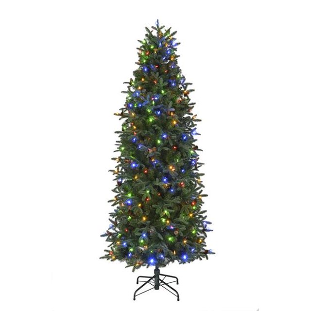 Celebrations 9016945 7 ft. Prelit Lexington Artificial Tree 300 Lights, Multi Color